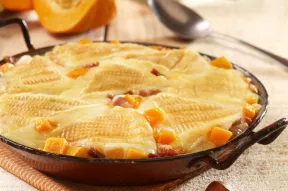 Tartiflette RichesMonts Potiron-Noisettes