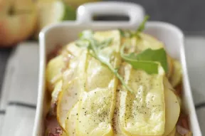 Tartiflette RichesMonts aux pommes